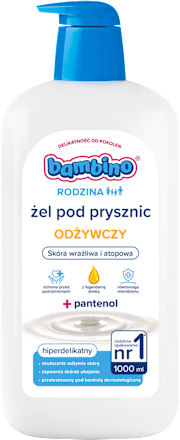 Rodzina Żel pod prysznic odżywczy bambino