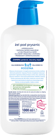 Rodzina Żel pod prysznic odżywczy bambino