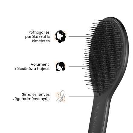 Hajformázó hajkefe Ultimate Styler, fekete Tangle Teezer