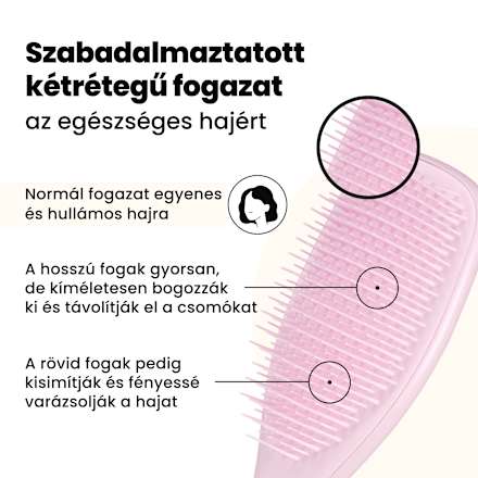 Kifésülő hajkefe Ultimate Detangler, normál hajra, leopárd mintás Tangle Teezer
