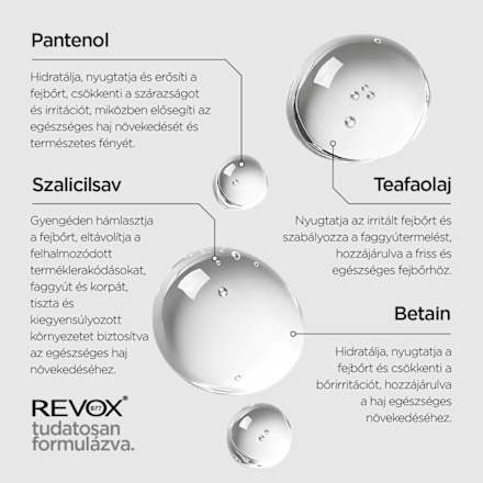 Hajszérum Just szalicilsav, fejbőrre REVOX B77