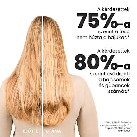 Kifésülő hajkefe Ultimate Detangler, hosszú és vastagszálú hajra Tangle Teezer