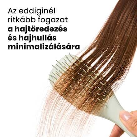 Kifésülő hajkefe Extra Gentle, hajhullásra és töredezésre hajlamos hajra, világoszöld Tangle Teezer