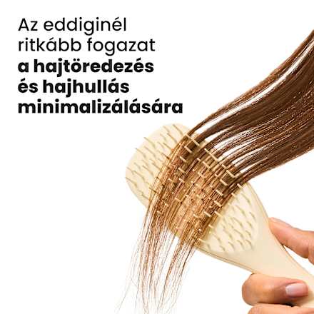 Kifésülő hajkefe Extra Gentle, hajhullásra és töredezésre hajlamos hajra, sárga Tangle Teezer