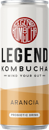 Kombucha bevanda probiotica all'arancia LEGEND KOMBUCHA