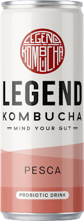 Kombucha bevanda probiotica alla pesca LEGEND KOMBUCHA