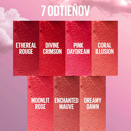 Matná lícenka a rúž CloudTopia - 08 Enchanted Mauve MAYBELLINE NEW YORK