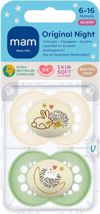 Succhietto Original Night 6-16 mesi assort. mam