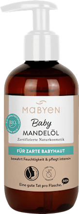 Baby pečující mandlový olej Mabyen