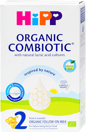 Organic Combiotik 2 mliječna formula, 6+ mj. HiPP