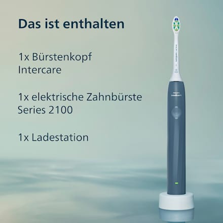 Schallzahnbürste 2100 marineblau Philips Sonicare