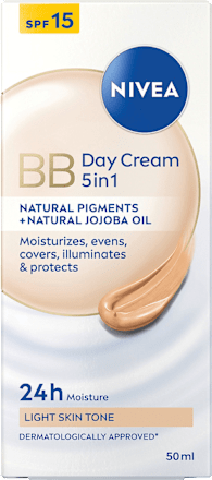 BB 5u1 dnevna krema - svijetli ton kože, SPF15 NIVEA