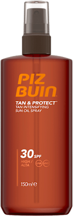 Olje v spreju za sončenje in intenzivnejšo porjavitev Tan & Protect, ZF 30 PIZ BUIN