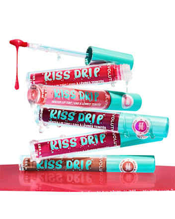 Lipgloss Kiss Drip Water Lip Tint Peach Fizz REVOLUTION