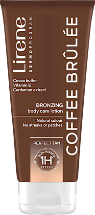 Loțiune de corp autobronzantă Coffee Brulee Lirene