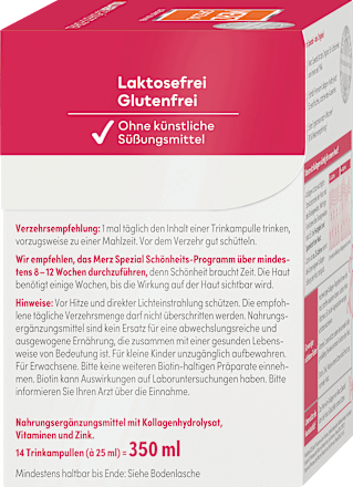 Kollagen Schönheits-Formel Trinkampullen 14 St Merz Spezial