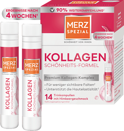 Kollagen Schönheits-Formel Trinkampullen 14 St Merz Spezial