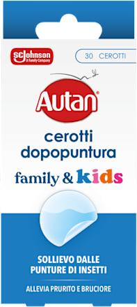 Cerotti dopopuntura family & kids Autan
