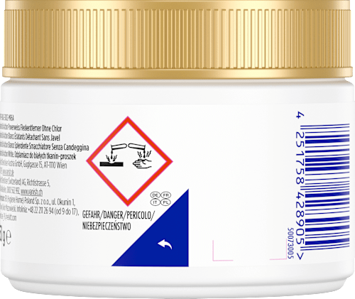 Fleckenentferner Pulver Oxi Action Weiss Vanish Oxi Action