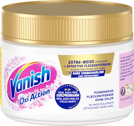 Fleckenentferner Pulver Oxi Action Weiss Vanish Oxi Action