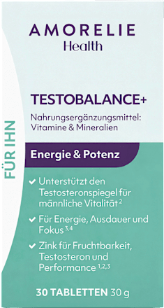 Testobalance+ für Ihn 30 St AMORELIE Health