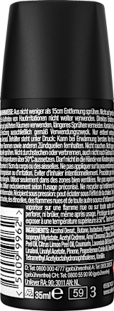 Deospray Dark Temptation, Reisegröße AXE