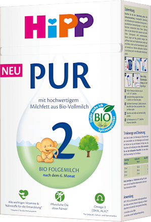 Folgemilch 2 PUR nach dem 6. Monat HiPP