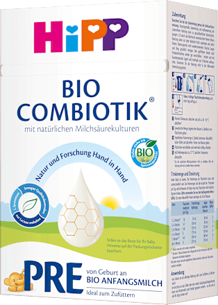 Anfangsmilch Pre Combiotik von Geburt an HiPP