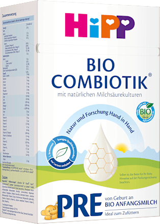 Anfangsmilch Pre Combiotik von Geburt an HiPP
