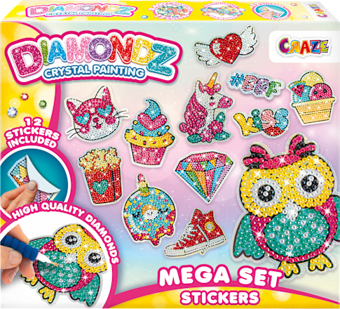 Diamondz Stickers Set  CRAZE
