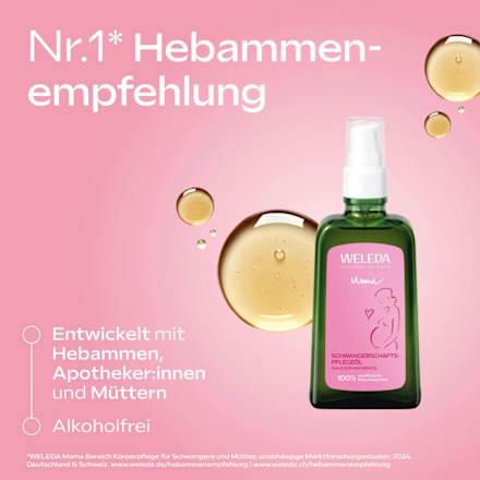 Pflegeöl Mama Schwangerschaft WELEDA Mama