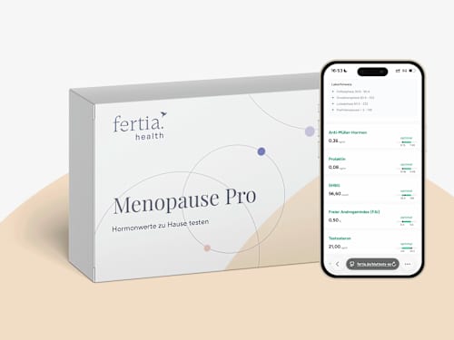 Menopause Pro – Bluttest mit Laboranalyse für Zuhause fertia health