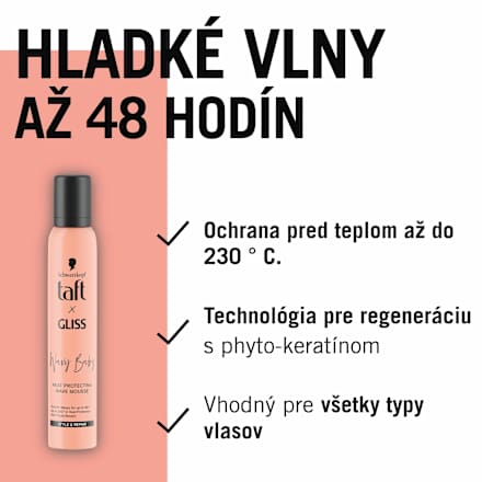 Penové tužidlo na vlnité vlasy Wavy Baby Schwarzkopf taft