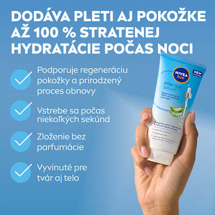 Sérum po opaľovaní After Sun  NIVEA SUN