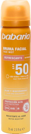 Spray față protecție solară SPF50 babaria