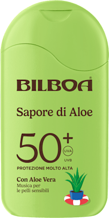 Latte solare Sapore di Aloe SPF50+ Bilboa