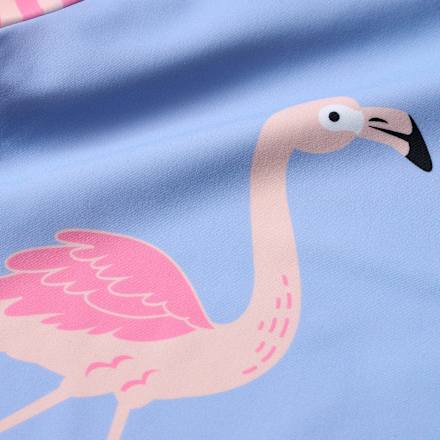 UV Shirt mit Flamingo-Motiv, lila & rosa, Gr. 134/140 PUSBLU
