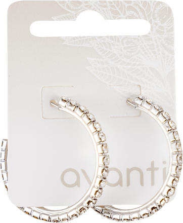 Alke u boji srebra sa svetlucavim kamenčićima avanti