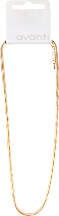 Ogrlica “snake” u zlatnoj boji  avanti