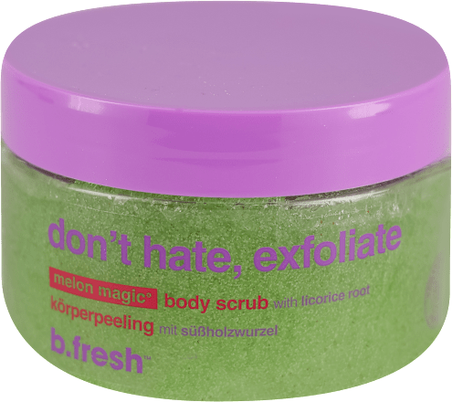 don’t Hate, exfoliate piling za telo b.fresh