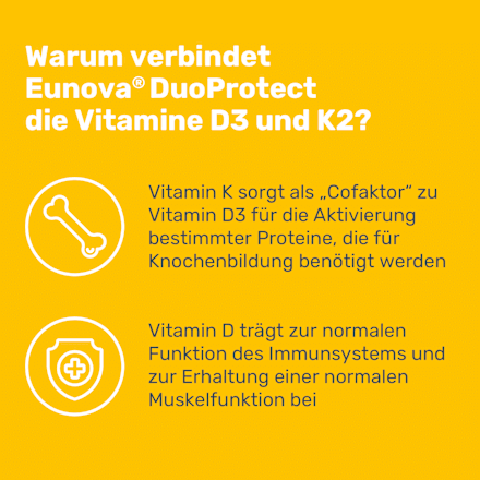 EUNOVA D3+K2 DuoProtect 4.000 I.E.Kapseln (2x90 St) EUNOVA