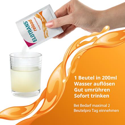 Elotrans reload Orangen-Geschmack Beutel (15x7,45 g) ELOTRANS