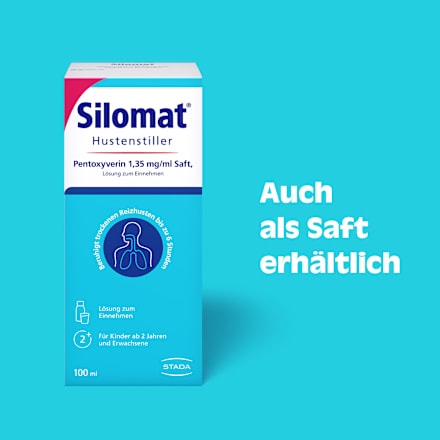 Silomat Hustenstiller Pentoxyverin  19 mg/ml Tropfen Silomat