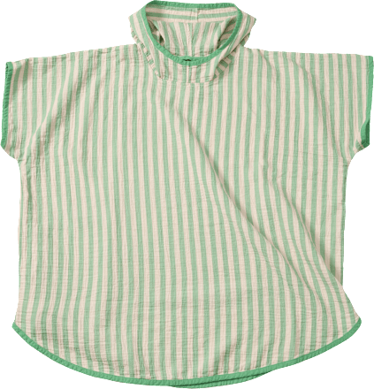 Badeponcho aus Musselin, grün, Gr. 1 ALANA