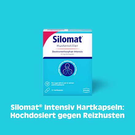 Silomat Hustenstiller Dextromethorphan Intensiv 22 mg Hartkapseln  Silomat
