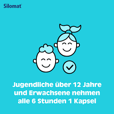 Silomat Hustenstiller Dextromethorphan Intensiv 22 mg Hartkapseln  Silomat