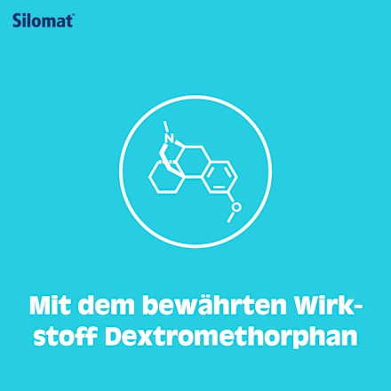 Silomat Hustenstiller Dextromethorphan mit  Honig-Geschmack 7,7 mg Lutschpastillen Silomat