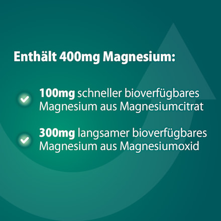 Magnetrans RELAXPLUS 400 mg Direktgranulat Sticks 20 St Magnetrans