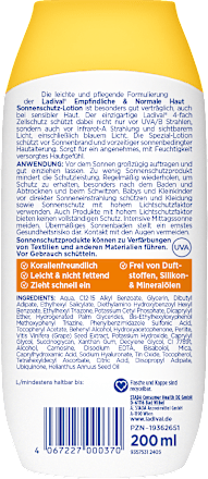Ladival Empfindliche & Normale Haut Sonnenschutz-Lotion LSF30 Ladival