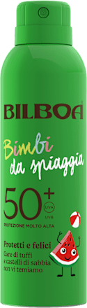 Spray solare Bimbi in spiaggia SPF50+ Bilboa